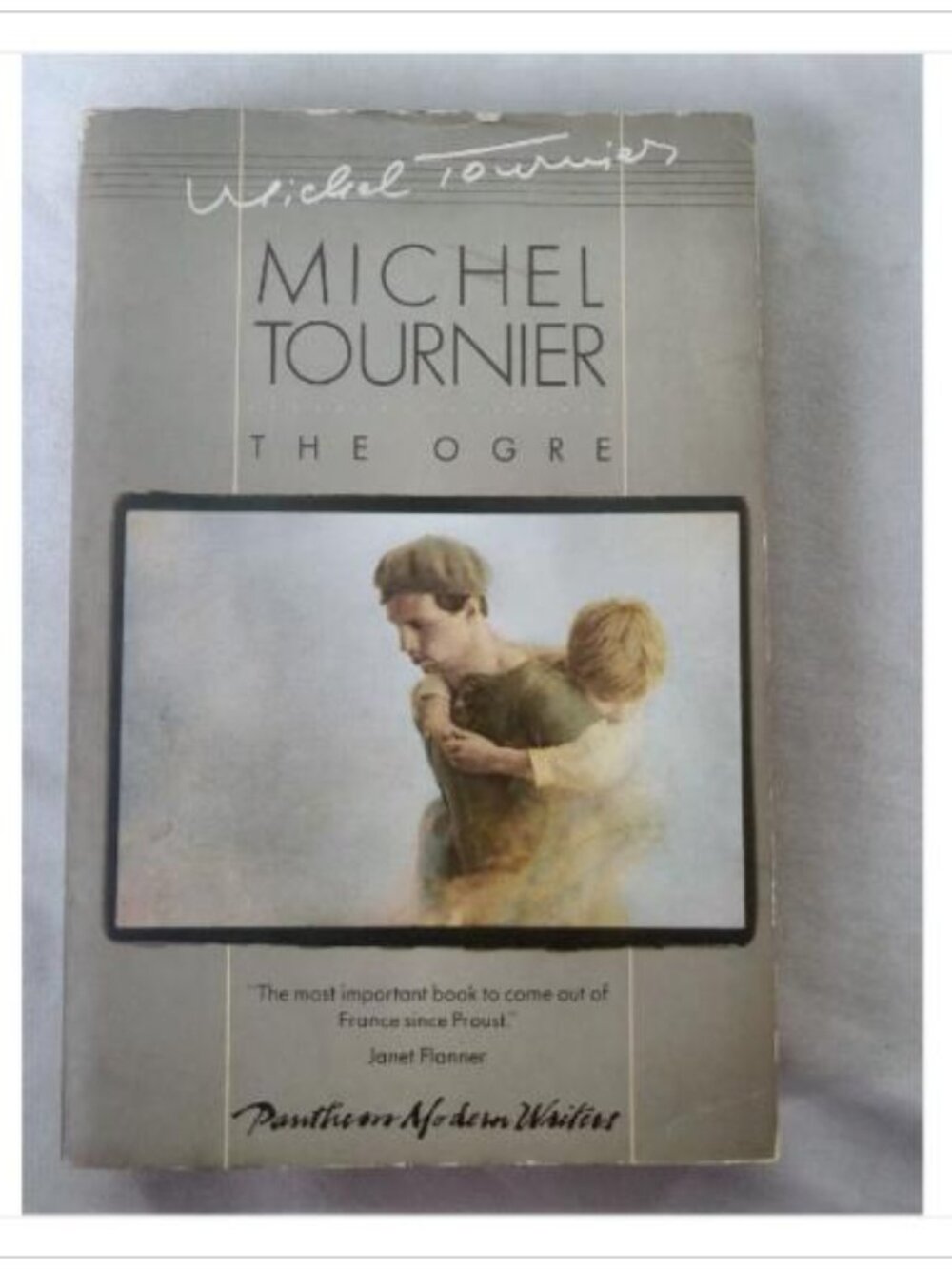 The Ogre Michel Tournier 1984 First Pantheon Paperback Edition Book Vintage